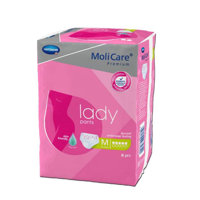 Inkontinenční natahovací kalhotky MoliCare Premium lady pants 5 kapek, 8ks, velikost M
