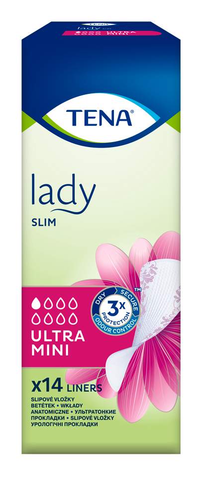 TENA Lady Slim Ultra Mini Plus 1,5 kapky, inkontinenční slipové vložky 1x24 ks