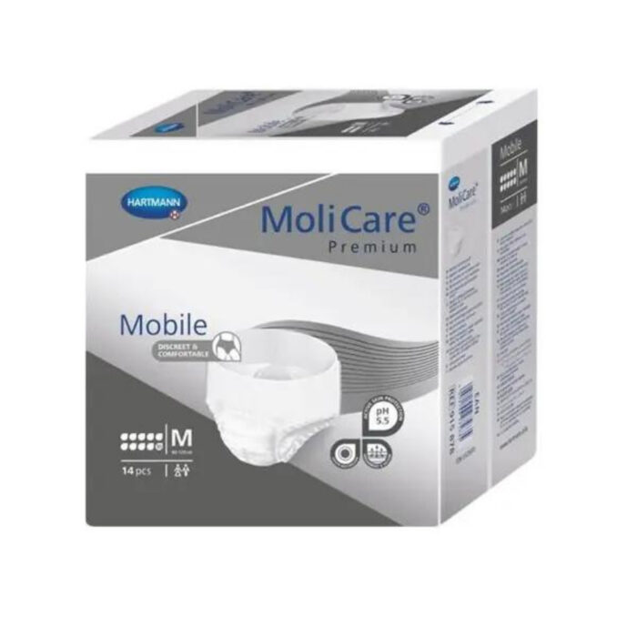 Kalhotky inkontinenční plenkové Molicare Premium Mobile 10 kapek M