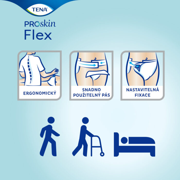TENA Flex Plus XL inkontinenční kalhotky s pásem 1x30 ks - Image 4