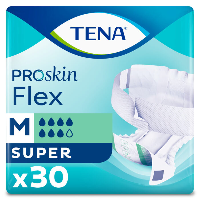 TENA Flex Super M inkontinenční kalhotky s pásem 1x30 ks