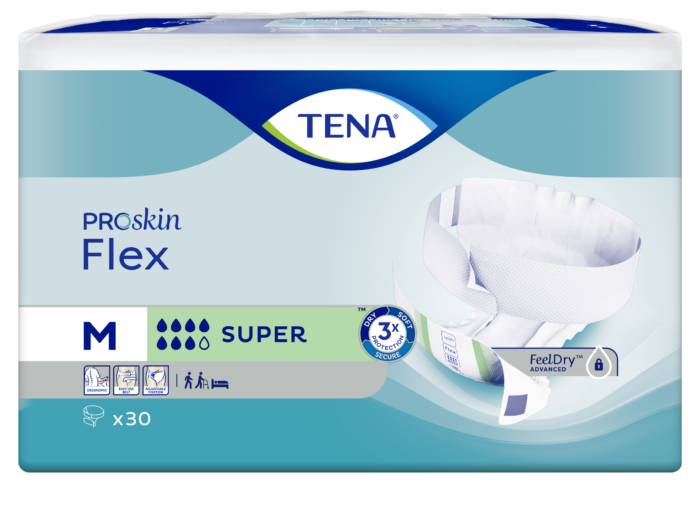 TENA Flex Super M inkontinenční kalhotky s pásem 1x30 ks - Image 2