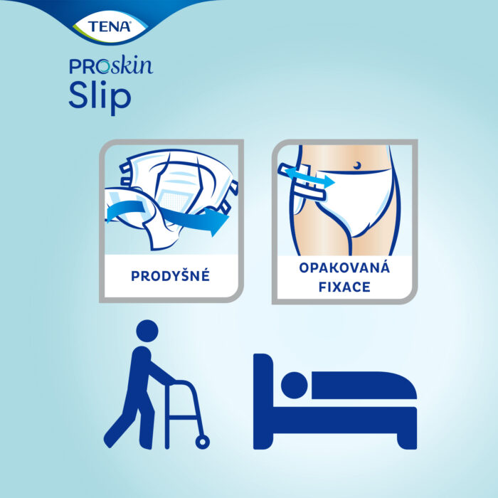 TENA Slip Plus M plenkové kalhotky 1x30 ks - Image 2