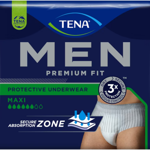 TENA Men Protective Underwear Maxi L/XL pánské natahovací inkontinenční kalhotky 1x10ks