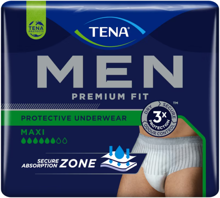 TENA Men Protective Underwear Maxi L/XL pánské natahovací inkontinenční kalhotky 1x10ks