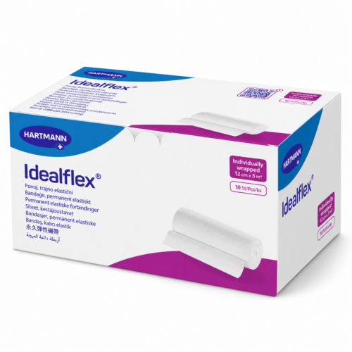 Idealflex HARTMANN – elastické krátkotažné obinadlo, 12 cm × 5 m, 1 ks
